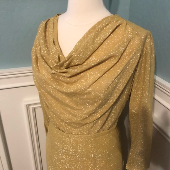 True vintage 1960s lurex 2 piece set - Picture 6 of 8